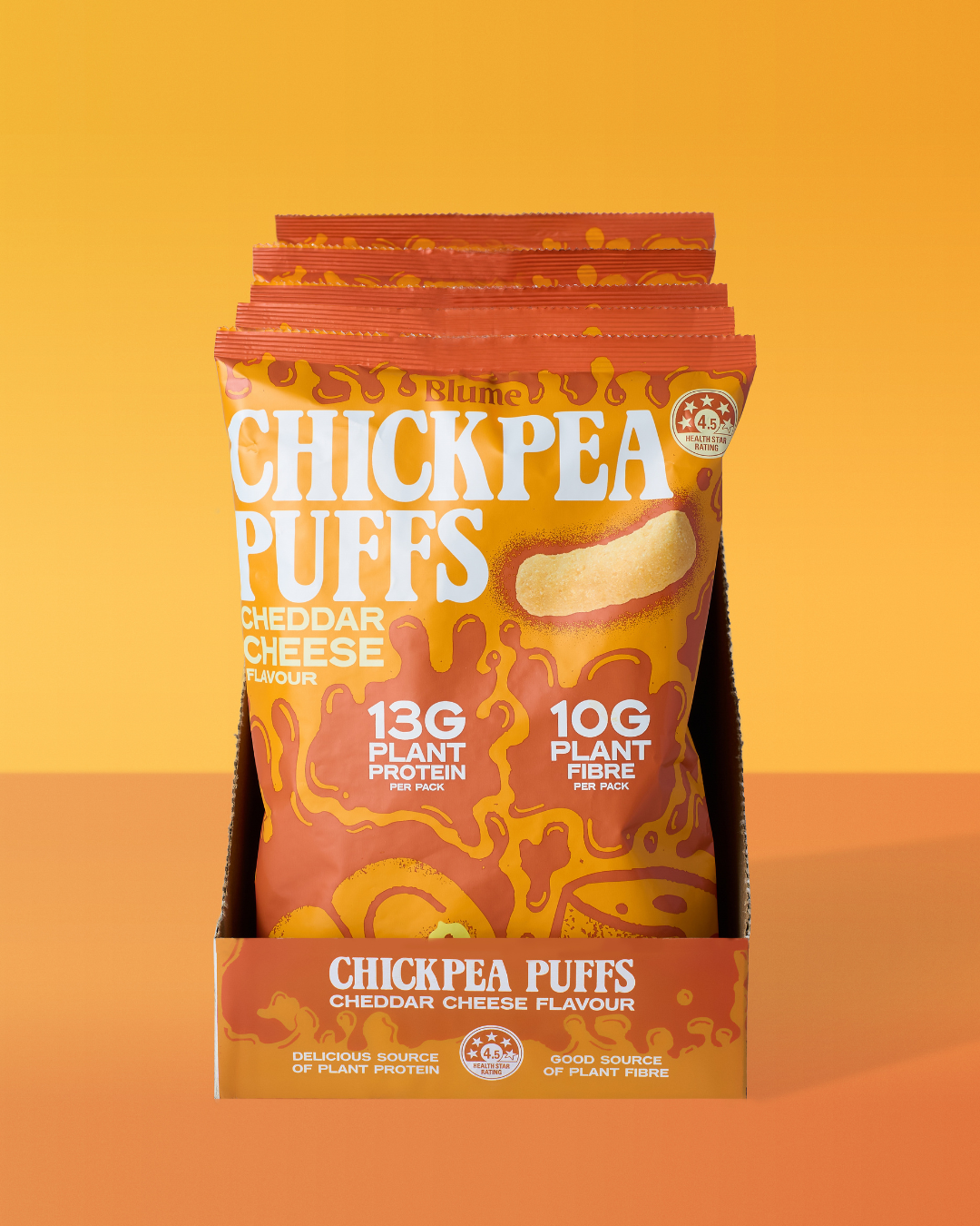 Blume Cheddar Cheese Chickpea Puffs