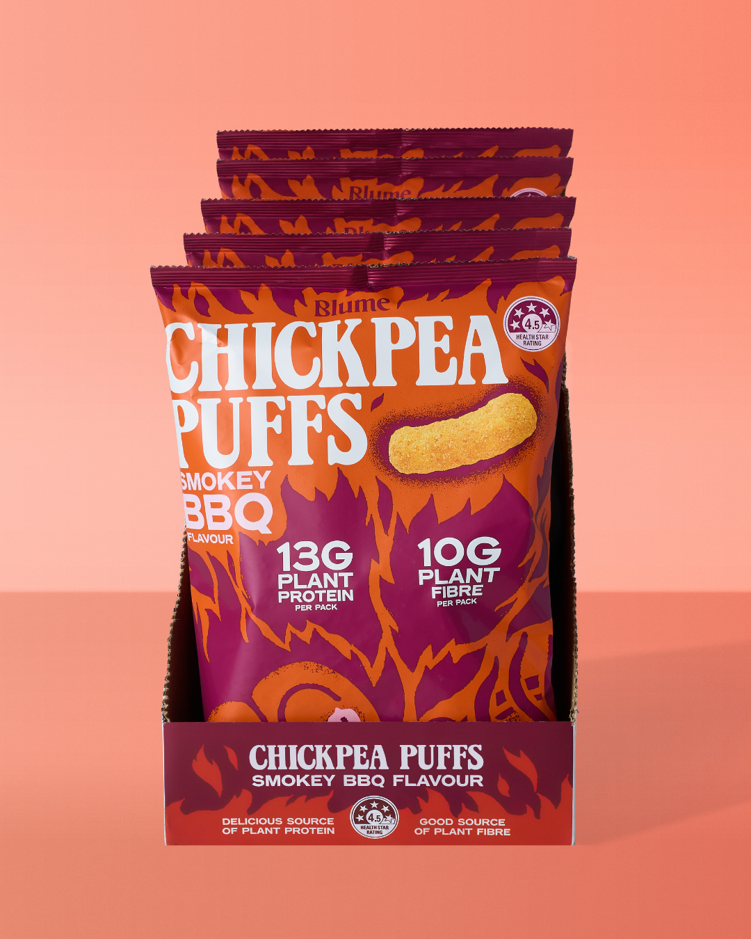 Blume Smokey BBQ Chickpea Puffs