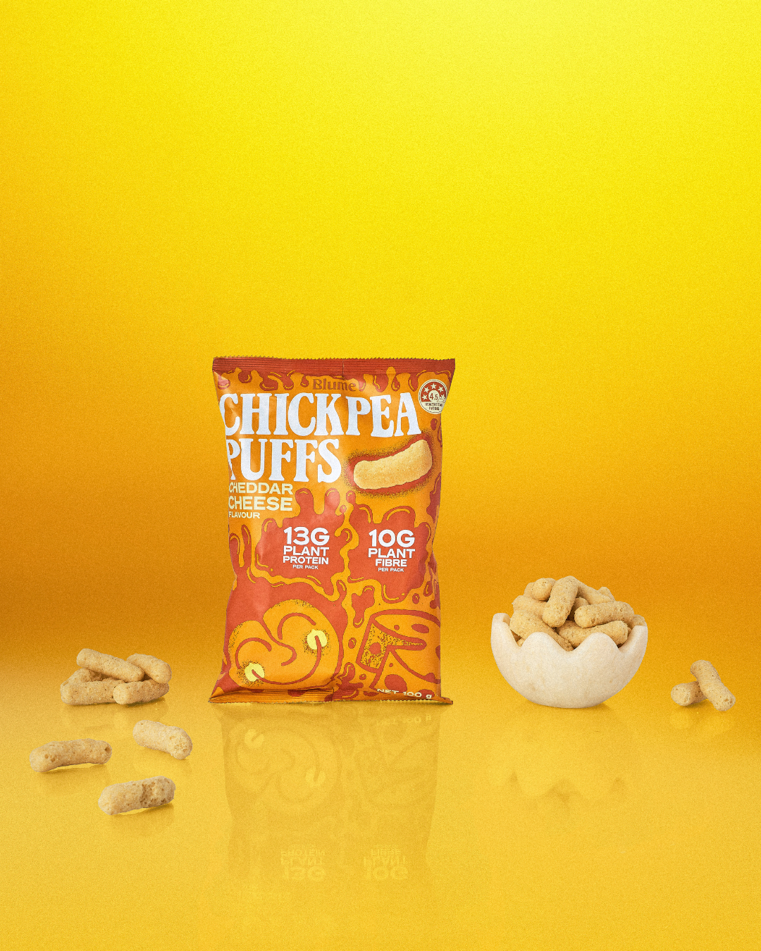 Blume Cheddar Cheese Chickpea Puffs