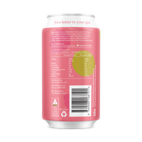 Raspberry Lime Prebiotic Soda 12-pack